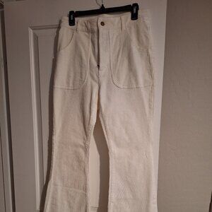 Hammies Cream Colored Corduroy Jeans
